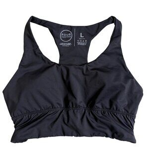 Four Thirteen Sports Bra (Black) - Size Large
